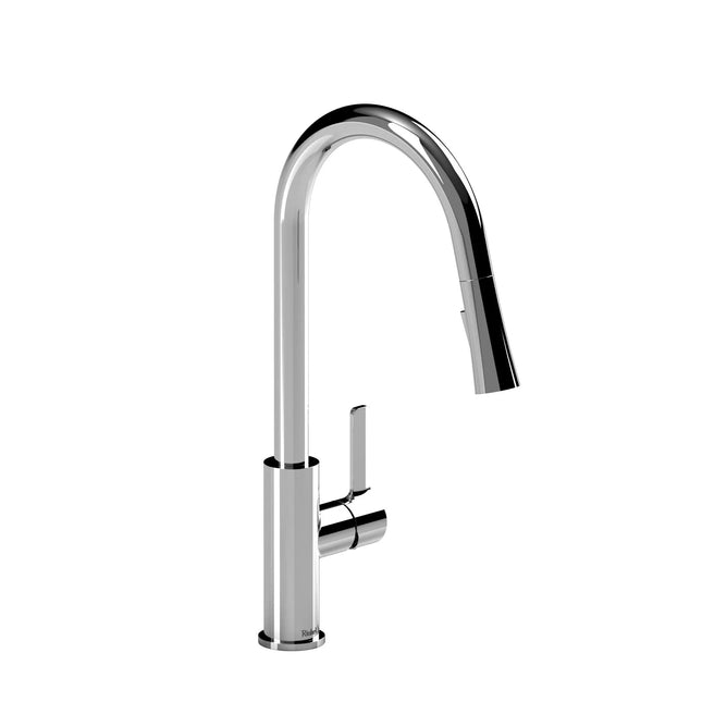 Riobel Pro Pronto Kitchen Faucet With Spray Stainless Steel - Plumbing Market