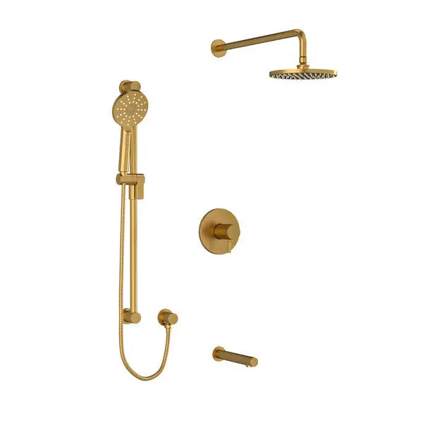 Riobel Riu 1345 Shower Faucet With Hand Shower and Tub Filler - Plumbing Market