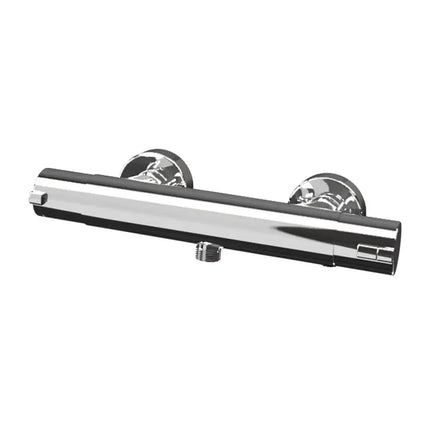 Rubi External Thermostatic Shower Valve Chrome RTH66W3CC - Plumbing Market