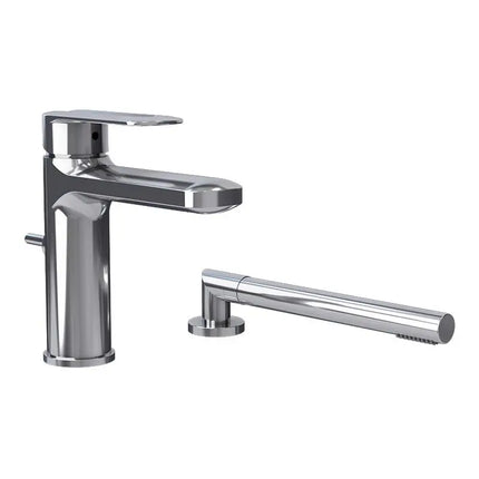 Rubi Myrto 2 Pcs D-Mounted Bath Faucet Hand Show.Chr. RMY22DCC - Plumbing Market