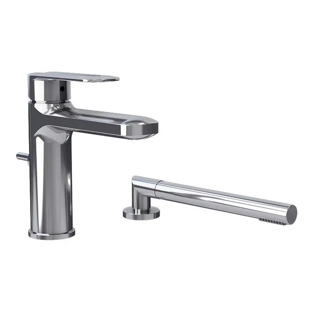 Rubi Myrto 2 Pcs D-Mounted Bath Faucet Hand Show.Chr. RMY22DCC - Plumbing Market