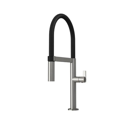 Rubi Nina Kitchen Faucet 2Jets Hand-Spray (Silicon Black Flex) Ss RNI91D2SIX - Plumbing Market