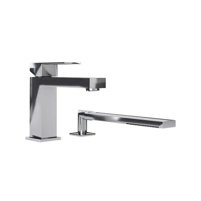 Rubi Quatro 2 Pcs Bathtub Mixer Chrome RQT22DCC - Plumbing Market