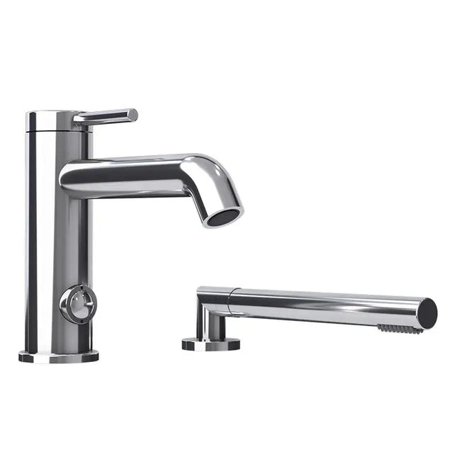 Rubi Vertigo 2 Pcs Bathtub Faucet Chrome RVT22DCC - Plumbing Market