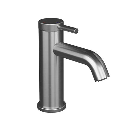 Rubi Vertigo S-Hole Basin Faucet Stainless Steel RVT11IX - Plumbing Market