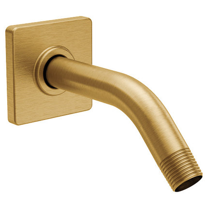 Moen 90 Degree Brushed Gold Shower Arm  S133BG - Plumbing Market