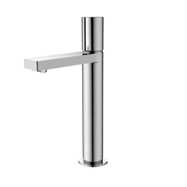 STYLISH Single Handle Bathroom Vessel Sink Faucet, Polished Chrome Finish B-122C - Plumbing Market