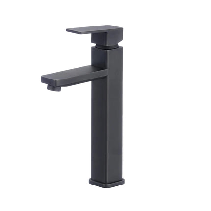 STYLISH Single Hole Single-Handle Vessel Bathroom Faucet in Matte Black B-121N - Plumbing Market