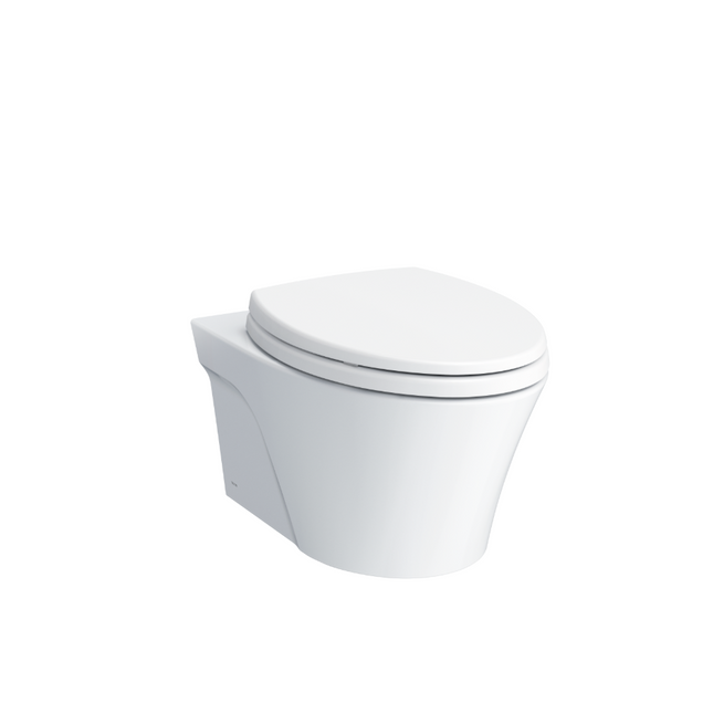 Toto AP Washlet+ Wall Hung Elongated Toilet Bowl Only White