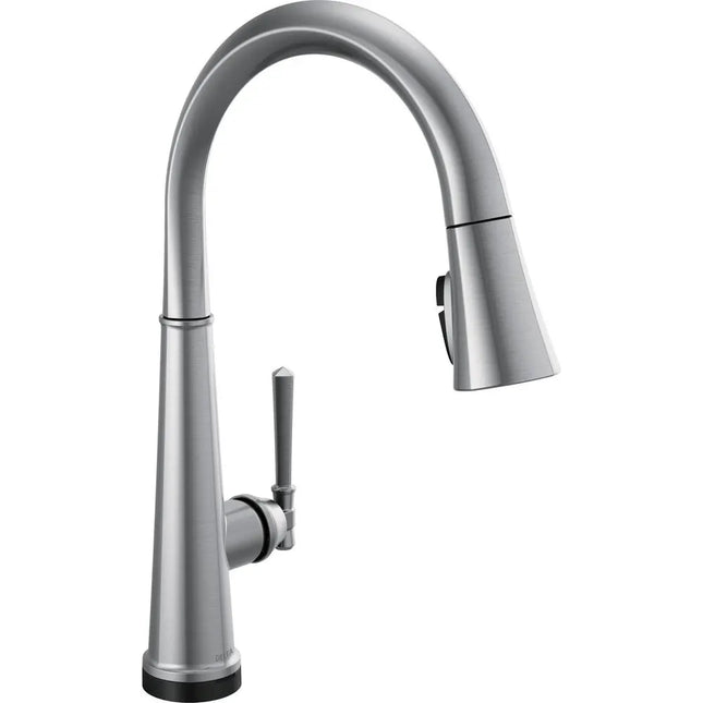 Delta Touch 2O Pull-Down Kichen Faucet 1L W/Shieldspray 9182T-AR-PR-DST - Plumbing Market