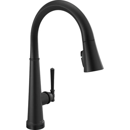 Delta Touch 2O Pull-Down Kichen Faucet 1L W/Shieldspray 9182T-BL-DST - Plumbing Market