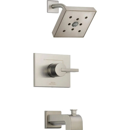 Delta Vero: 14 Series Tub/Shower Trim T14453-SSH2O - Plumbing Market