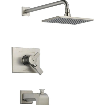 Delta Vero: 17 Series Multichoice Tub/Shower Trim T17453-SS - Plumbing Market