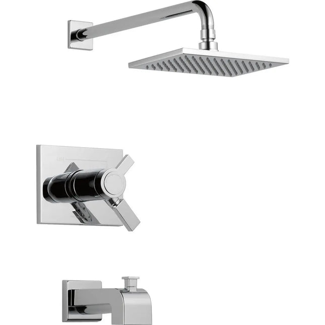 Delta Vero: 17T Series Multichoice Tub/Shower Trim T17T453 - Plumbing Market