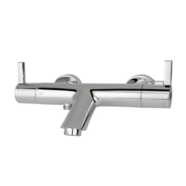 Rubi External Thermo. Bath/ Shower Valve Chrome With Ada Handle RTH66W4ACC - Plumbing Market