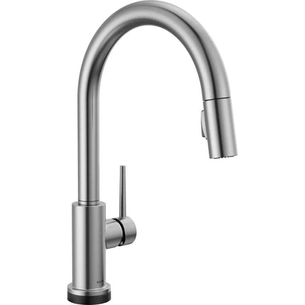 Delta Trinsic Pull-Down Kitchen Faucet W/T2O 9159T-AR-DST - Plumbing Market