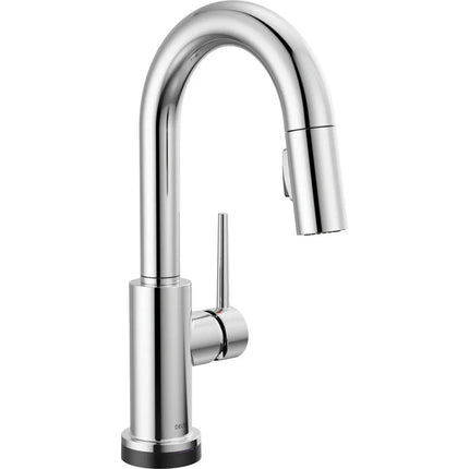 Delta Trinsic Pull-Down Bar/Prep Faucet W/T2O 9959T-DST - Plumbing Market