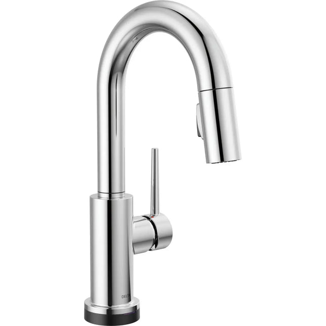 Delta Trinsic Pull-Down Bar/Prep Faucet W/T2O 9959T-DST - Plumbing Market