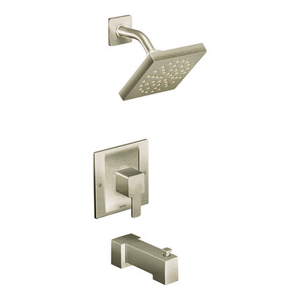 Moen 90 Degree Brushed Nickel Posi-Temp® Tub/Shower  TS2713BN - Plumbing Market