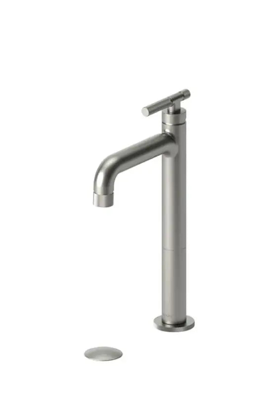 Tenzo Signature F Tall Vessel Bathroom Sink Faucet Knurl Design - Plumbing Market