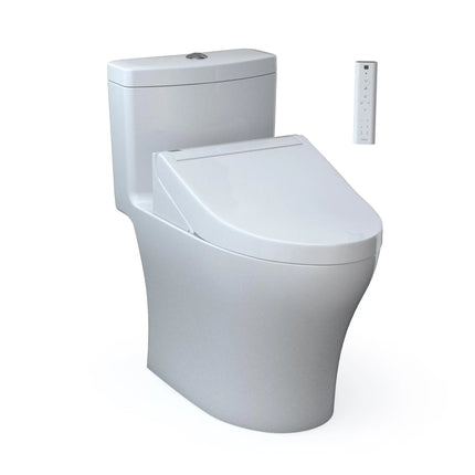 Toto Aquia IV One Piece Elongated Dual Flush Toilet With C5 Washlet - Plumbing Market