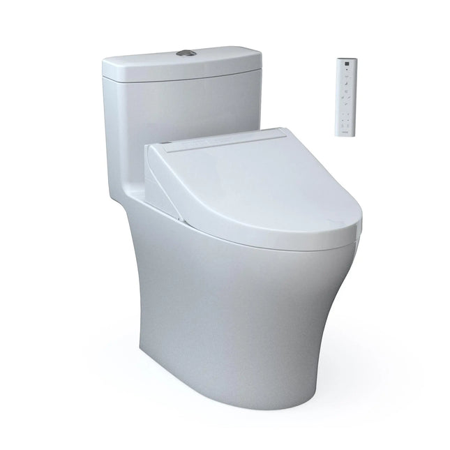 Toto Aquia IV One Piece Elongated Dual Flush Toilet With C5 Washlet - Plumbing Market