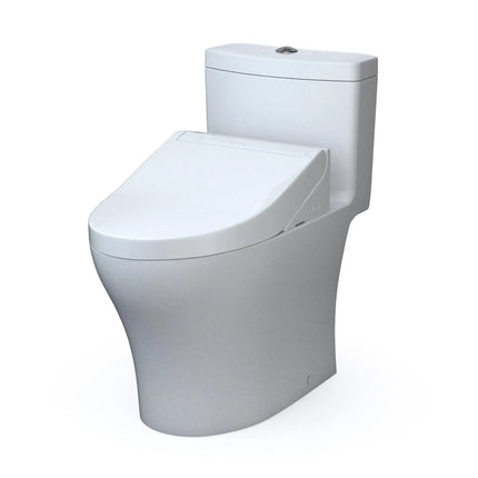 Toto Aquia IV One Piece Elongated Dual Flush Toilet With C5 Washlet - Plumbing Market