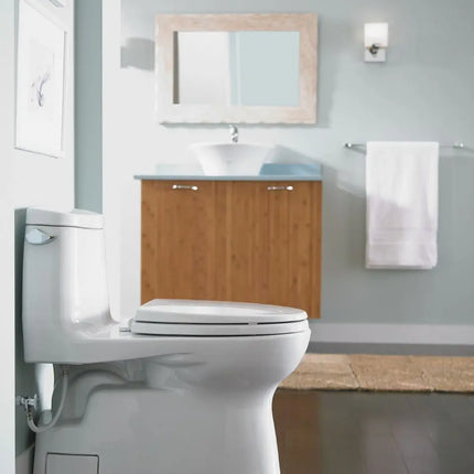 Toto Carlyle II 1.28gpf Elongated Bowl ADA Skirted Toilet Less Seat - CST614CEFGAT40#01 - Plumbing Market