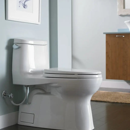 Toto Carlyle II 1.28gpf Elongated Bowl ADA Skirted Toilet Less Seat - CST614CEFGAT40#01 - Plumbing Market