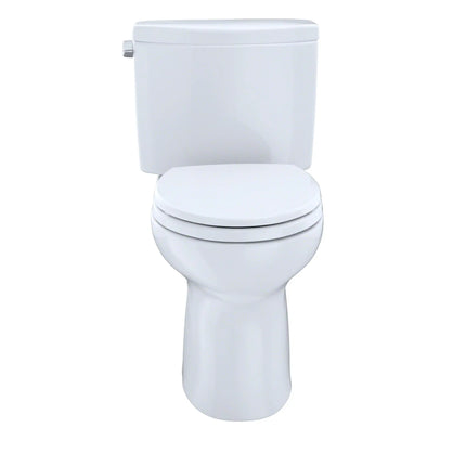 Toto Drake II Two Piece Toilet Round Bowl Less Seat 1.28 GPF - Plumbing Market