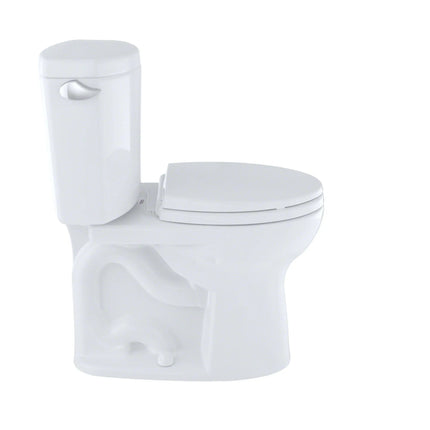 Toto Drake II Two Piece Toilet Round Bowl Less Seat 1.28 GPF - Plumbing Market