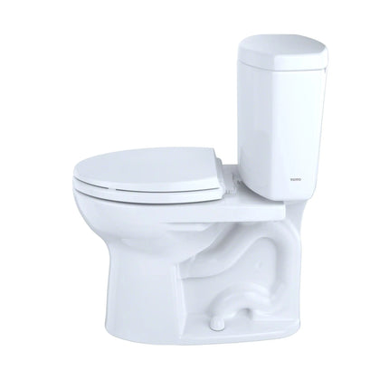 Toto Drake II Two Piece Toilet Round Bowl Less Seat 1.28 GPF - Plumbing Market