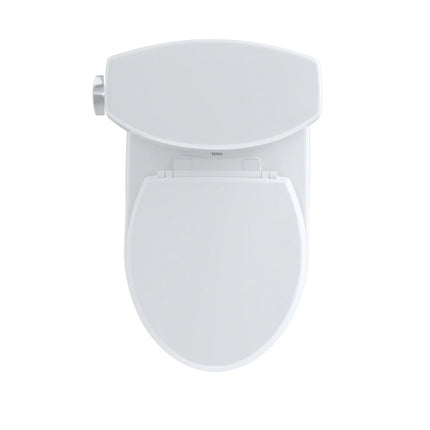 Toto Drake II Two Piece Toilet Round Bowl Less Seat 1.28 GPF - Plumbing Market