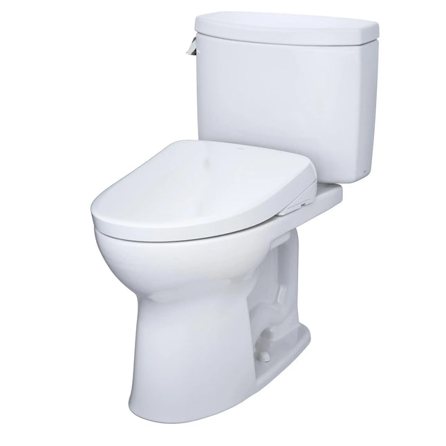 Toto Drake II Two-piece Toilet With S7 Washlet Bidet Seat 1.28 Gpf - Plumbing Market