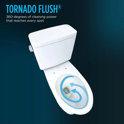 Toto Drake Transitional Two-piece Toilet With C5  Washlet Bidet Seat - 1.28 Gpf - Plumbing Market