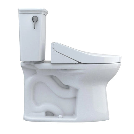 Toto Drake Transitional Two-piece Toilet With C5  Washlet Bidet Seat - 1.28 Gpf - Plumbing Market