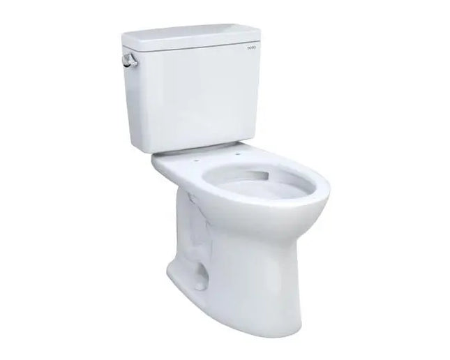 Toto Drake Two Piece Toilet 1.28 GPF Elongated Bowl Less Seat - Plumbing Market