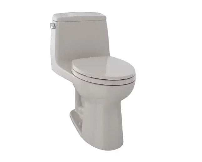 Toto Eco Ultramax One Piece Elongated 1.28 GPF Toilet Bone - Plumbing Market