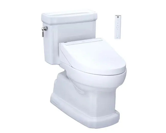 Toto Guinevere With C5 Washlet One Piece Elongated 1.28 Gpf Toilet - Plumbing Market