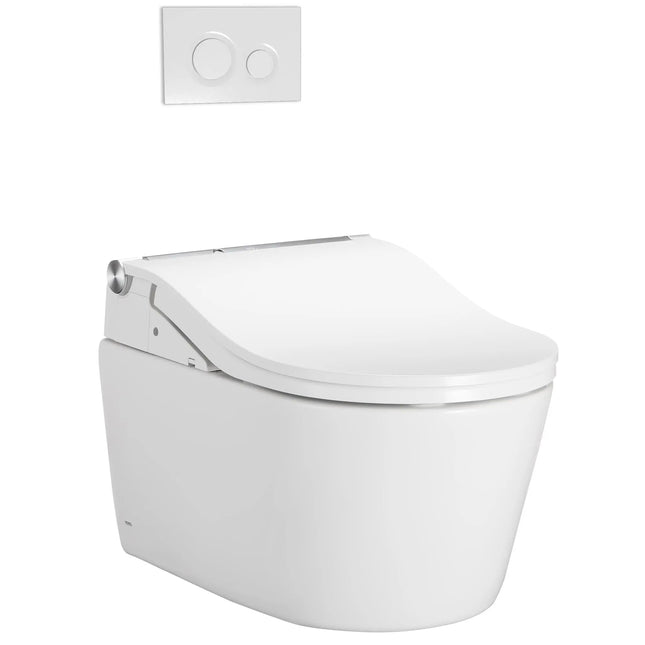 Toto RP Washlet+ RW Wall Hung Toilet 1.28 GPF and 0.9 GPF Auto Flush - Plumbing Market