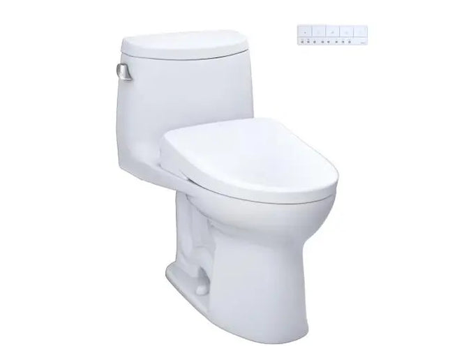 Toto Ultramax II With S7A Washlet One Piece Elongated 1.28 GPF Toilet - Plumbing Market