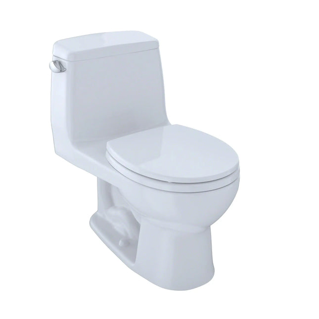 Toto Ultramax One Piece 1.6 GPF Round Bowl Toilet With Soft Close Seat - Plumbing Market