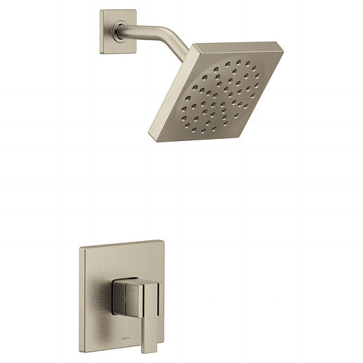 Moen 90 Degree Brushed Nickel M-CORE 3-Series Shower Only  UTS3715BN - Plumbing Market