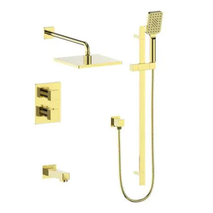 Vogt Kapfenberg 3-Way Th Shower Kit Bg SET.AP.320.320.BG - Plumbing Market