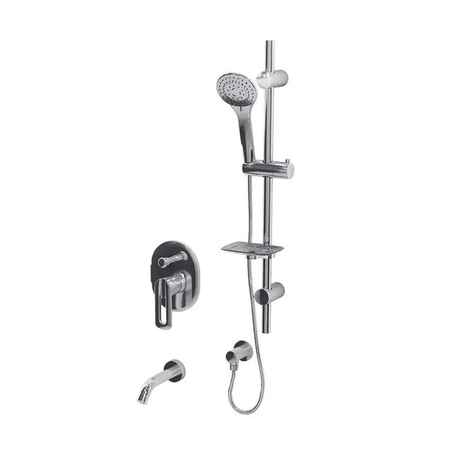 Rubi Myrto 1/2’’ P.Bal. Shower Set/Dev./Vol.Ctrl. Chrome RMY79K02CC - Plumbing Market