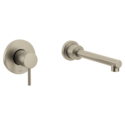 Moen Align Brushed Nickel One-Handle Non Diverter Wallmount Tub Filler  WT391BN - Plumbing Market