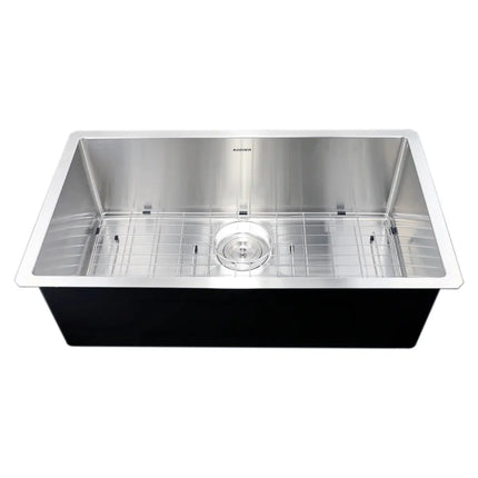 Zuuz 30" MISSION UNDERMOUNT KITCHEN SINK-18G SINGLE BOWL - Plumbing Market