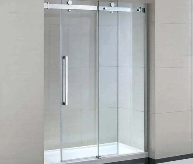 Zuuz 60" x 72"  10mm thick Sliding Door with Hardware - Plumbing Market