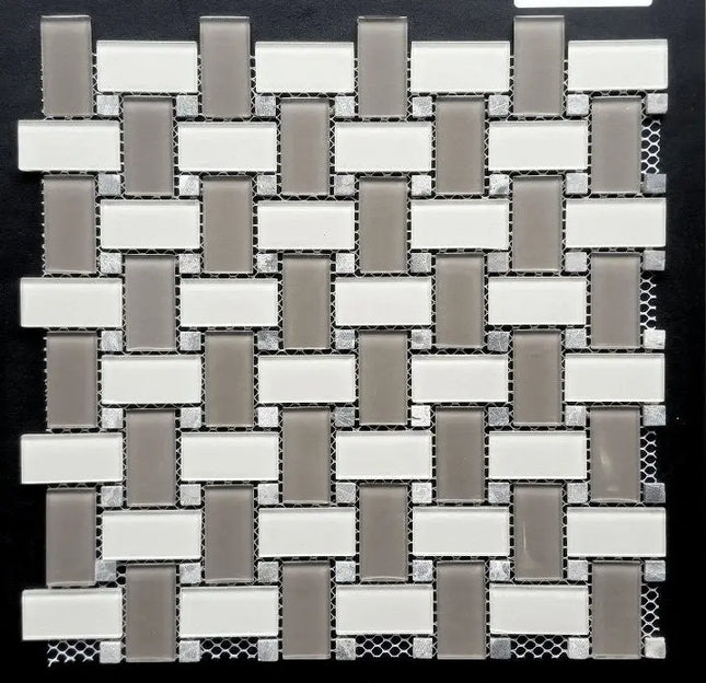 Zuuz Tile Basketweave Coffe - Plumbing Market