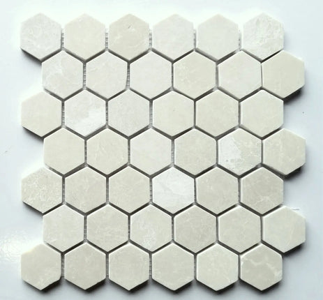 Zuuz Tile Hexagon Crema Marfil - Plumbing Market